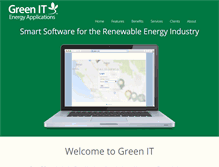 Tablet Screenshot of greenitea.com